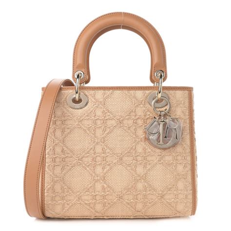 lady dior raffia|dior lady bag.